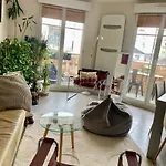 Charmant 2P Terrasse Paris Pres Sites Jo, Dont 3 En Metro Direct Free Wifi